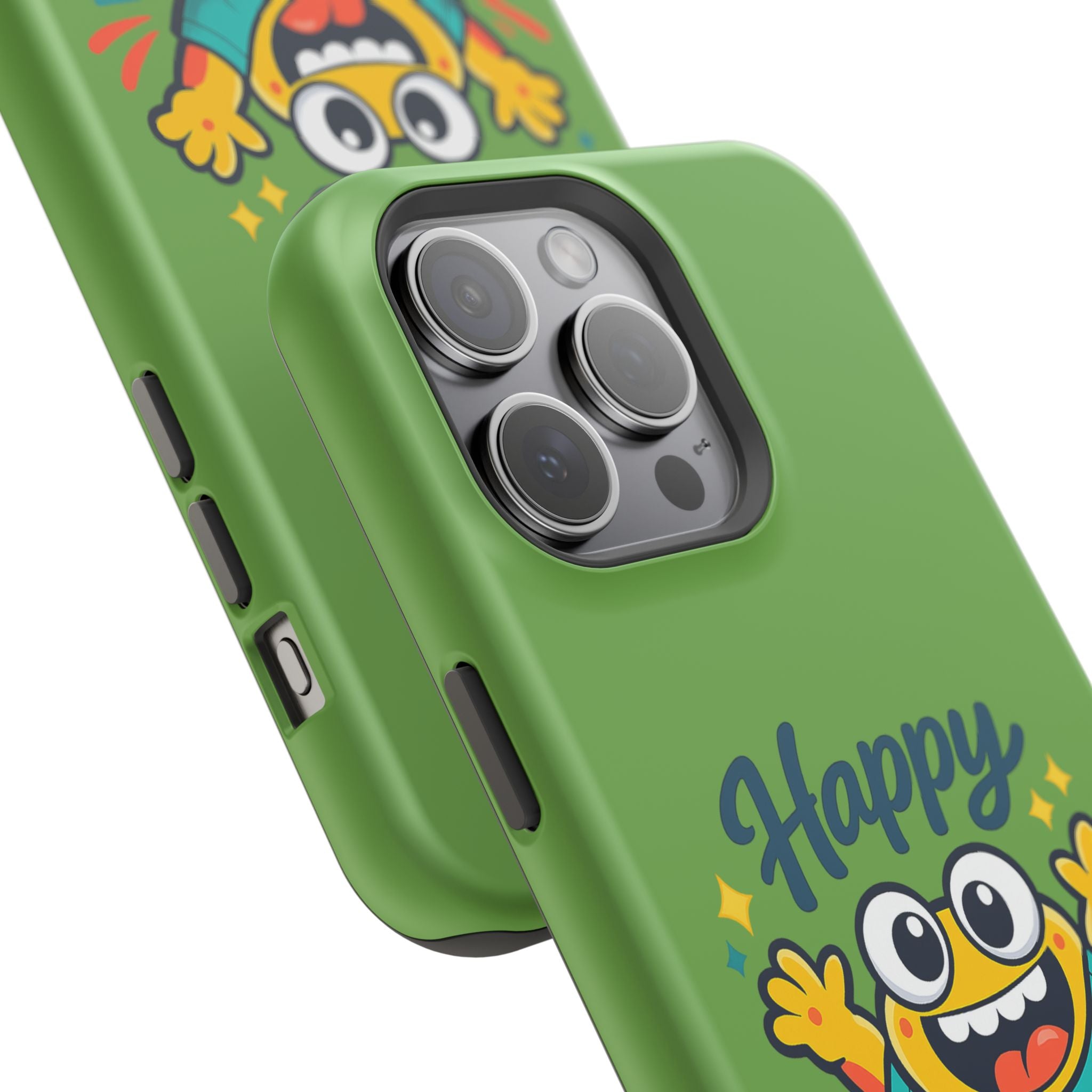 Happy Monster Magnetic Impact-Resistant Phone Case