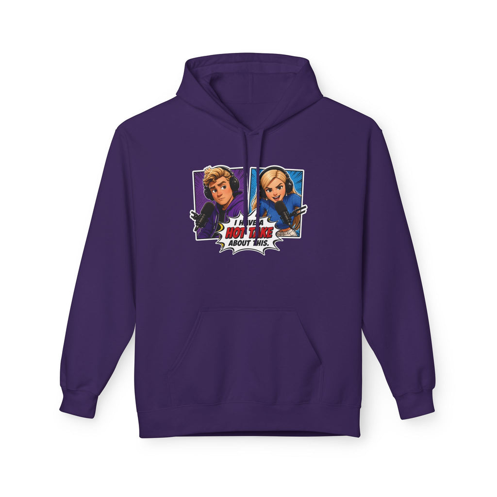 Pop-Art "I HAVE A HOT TAKE ABOUT THIS" Hoodie — Hot Take Central Graphic