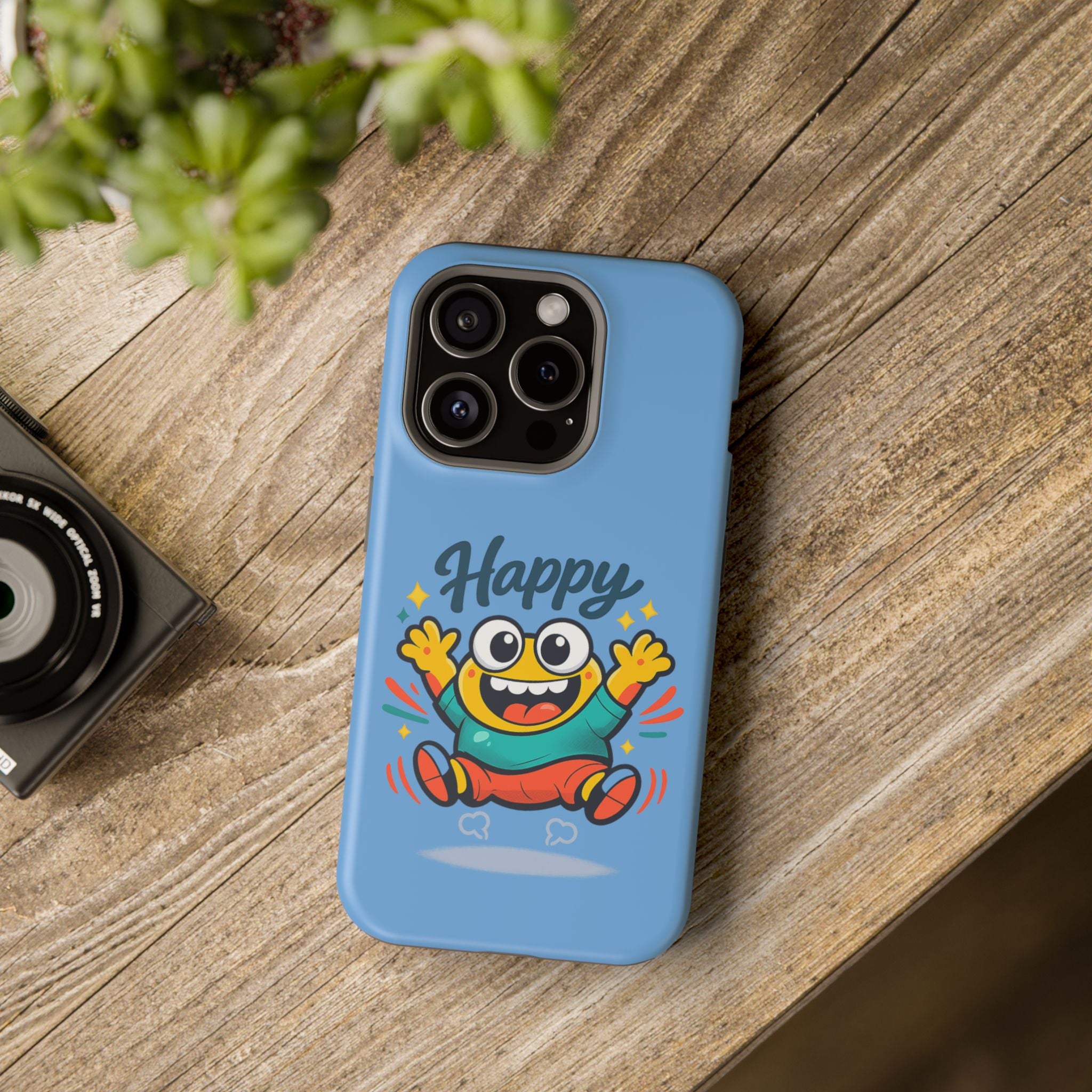 Happy Monster Magnetic Impact-Resistant Phone Case