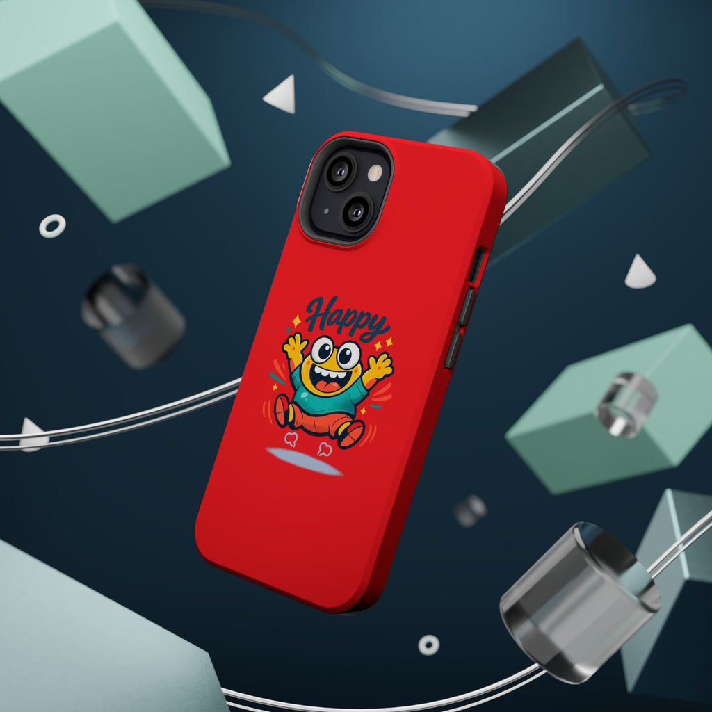Happy Monster Magnetic Impact-Resistant Phone Case