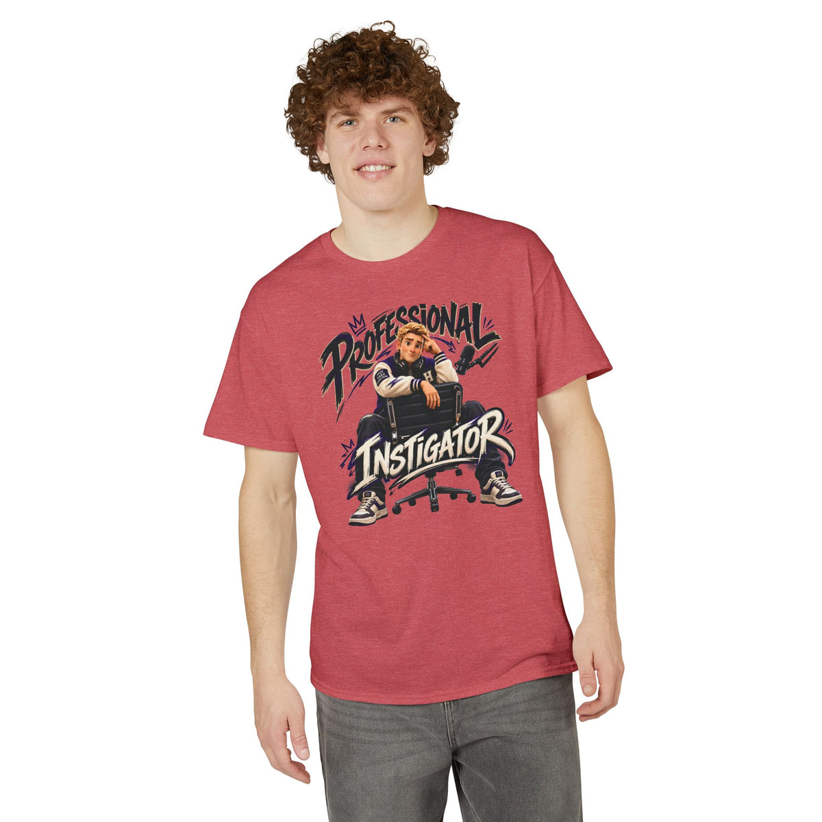 Hot Take Central Professional Instigator Jake Graphic T Shirt