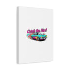 Retro Racing Car Canvas Wall Art – Vintage Dragster Design