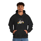 Caffeine and Kindness Hoodie - Cozy Coffee-Themed Sweatshirt