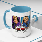 Jake And Emma Hot Take Coffee Mug — "I Have A Hot Take About This" Mug (11/15oz)