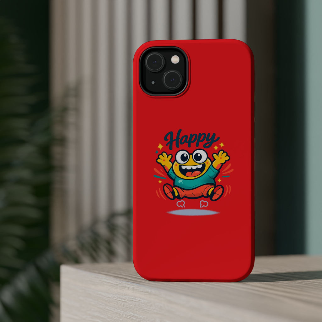 Happy Monster Magnetic Impact-Resistant Phone Case