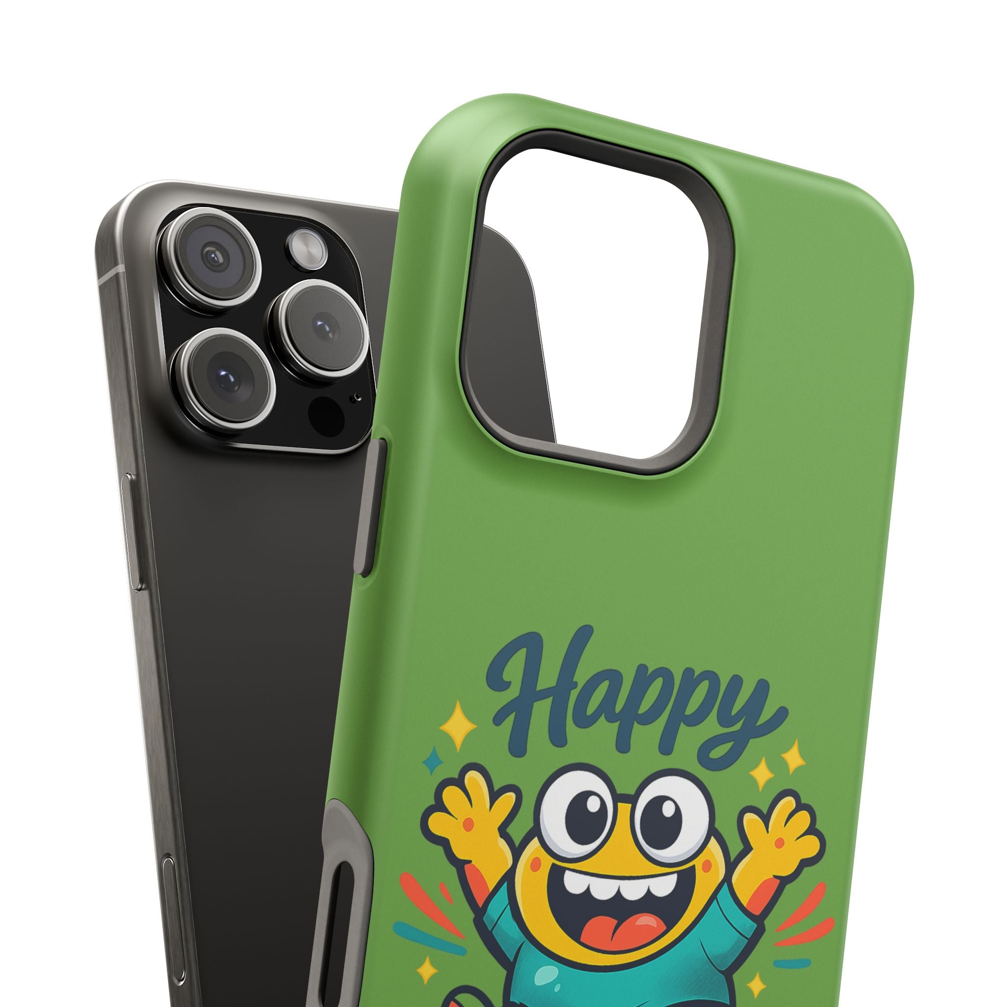 Happy Monster Magnetic Impact-Resistant Phone Case
