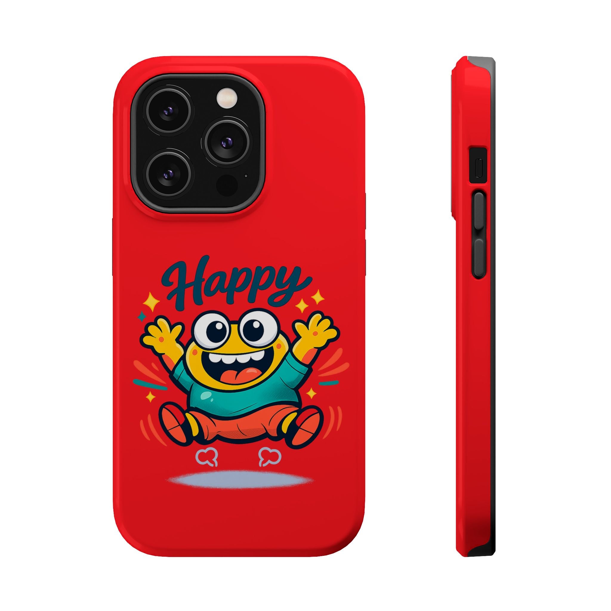Happy Monster Magnetic Impact-Resistant Phone Case