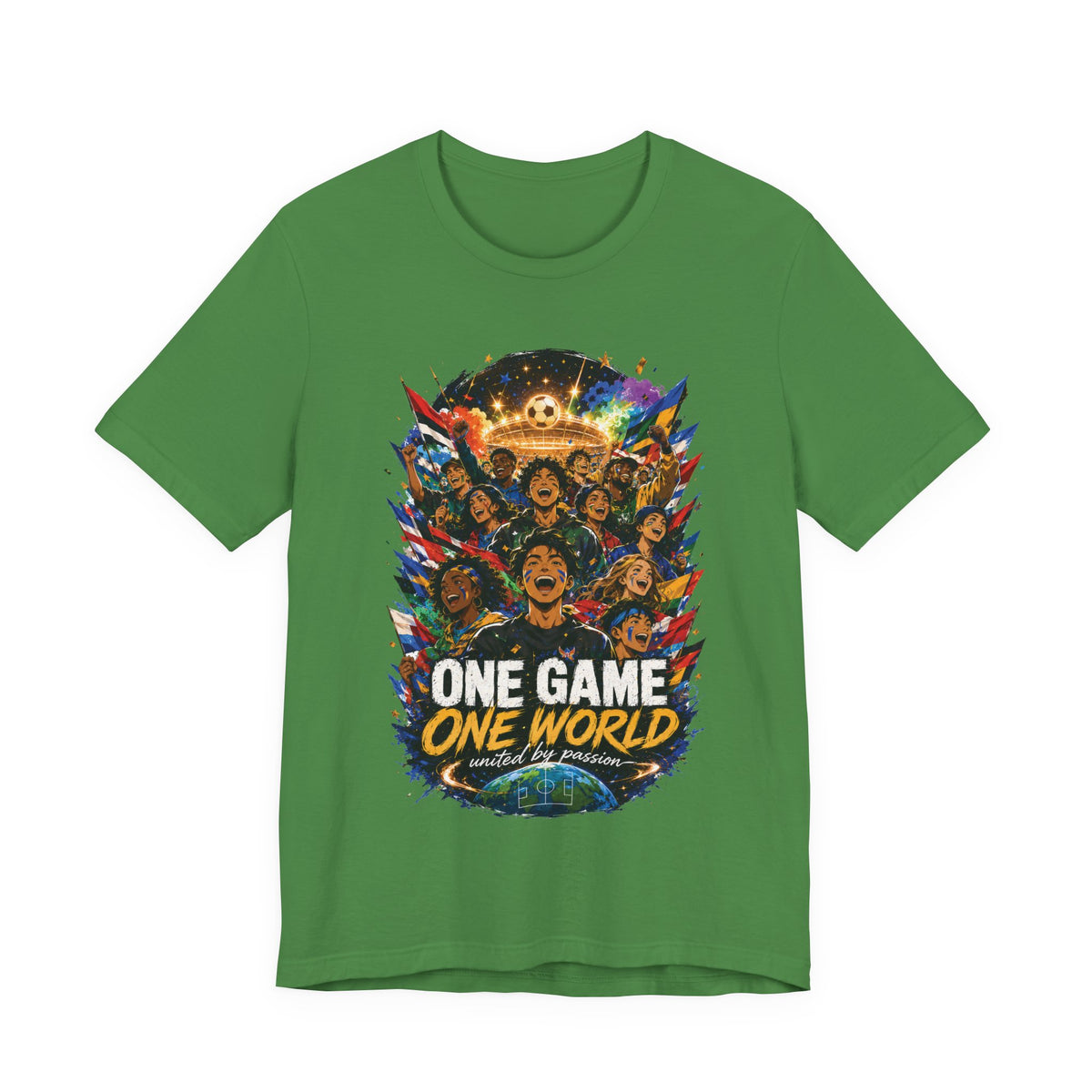 One Game One World Soccer Graphic T Shirt