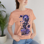 Astronaut Galaxy Tee — "Your Mind Creates Reality" Space Graphic T-Shirt