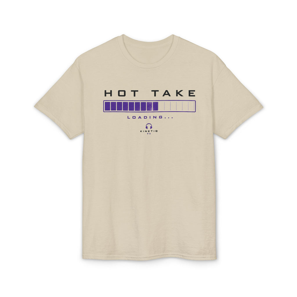 Hot Take Loading T-Shirt — Funny Progress Bar Graphic Tee