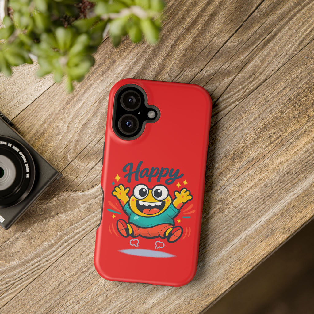 Happy Monster Magnetic Impact-Resistant Phone Case