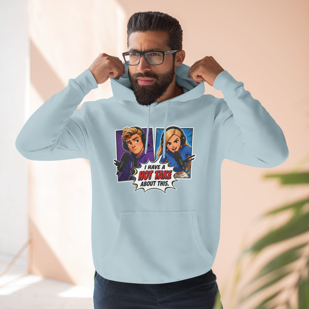 Hot Take Central Jake and Emma I Have a Hot Take Hoodie