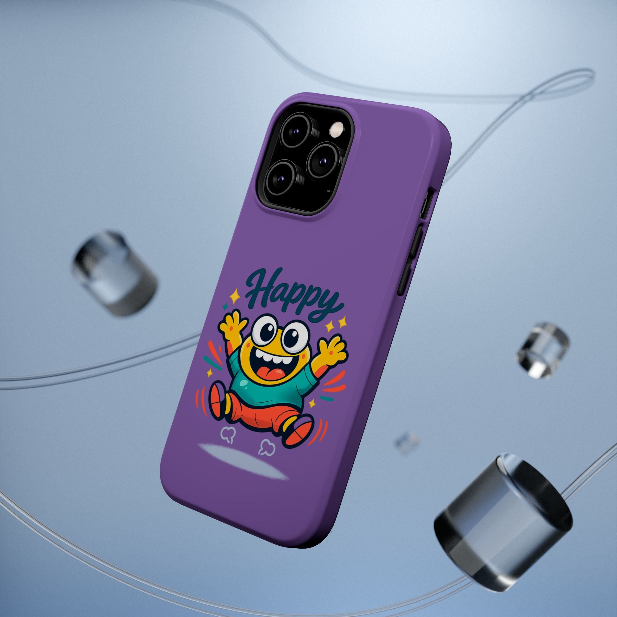 Happy Monster Magnetic Impact-Resistant Phone Case