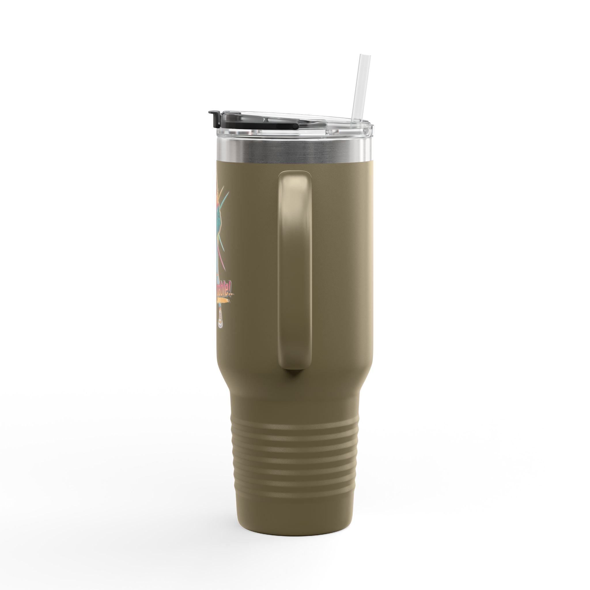 I'm Unstoppable Retro 40oz Insulated Travel Mug