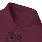 Hoodie — "Discipline Today Leads to Freedom Tomorrow" Motivational Pullover
