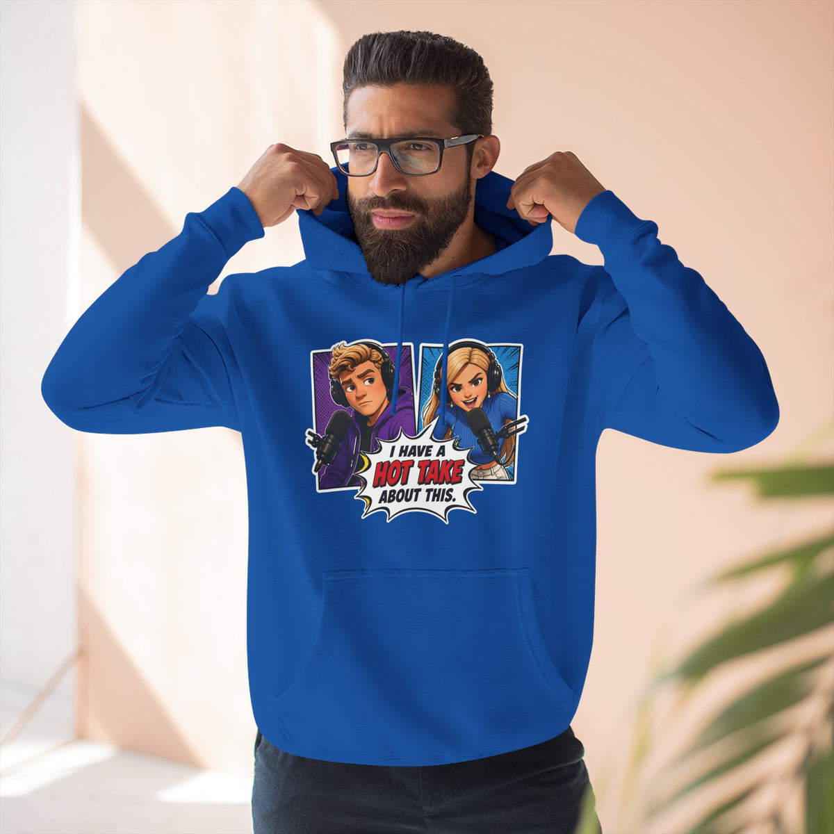 Hot Take Central Jake and Emma I Have a Hot Take Hoodie