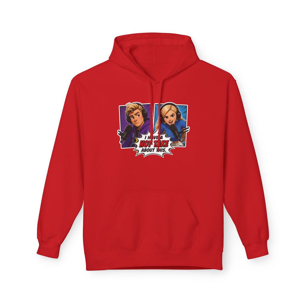 Pop-Art "I HAVE A HOT TAKE ABOUT THIS" Hoodie — Hot Take Central Graphic