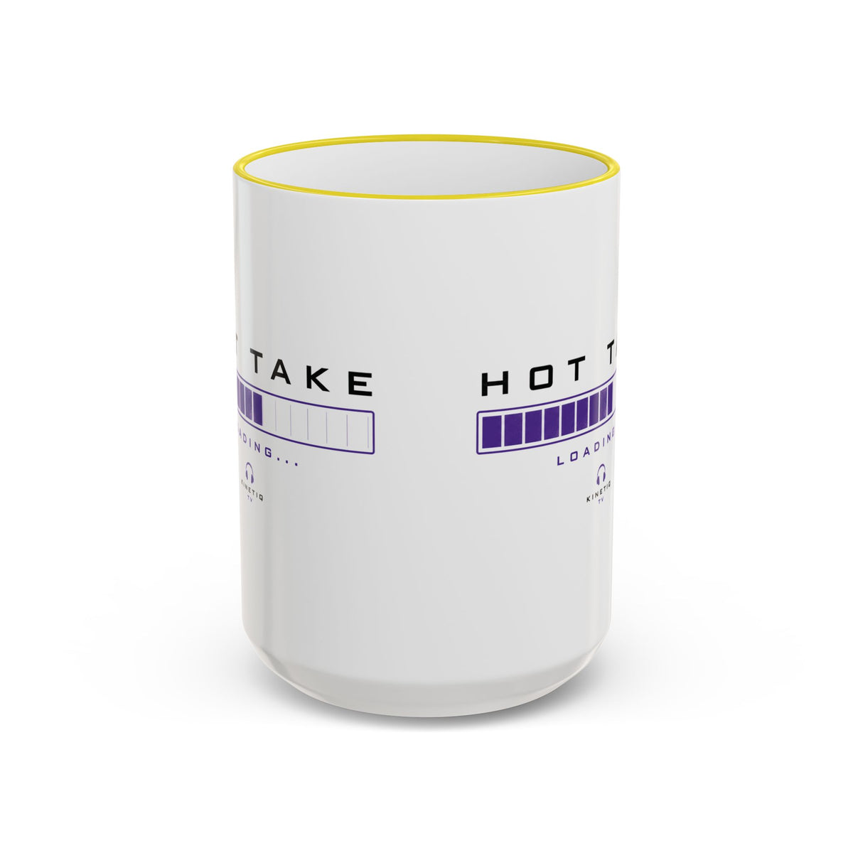 Hot Take Central Hot Take Loading Accent Rim Mug