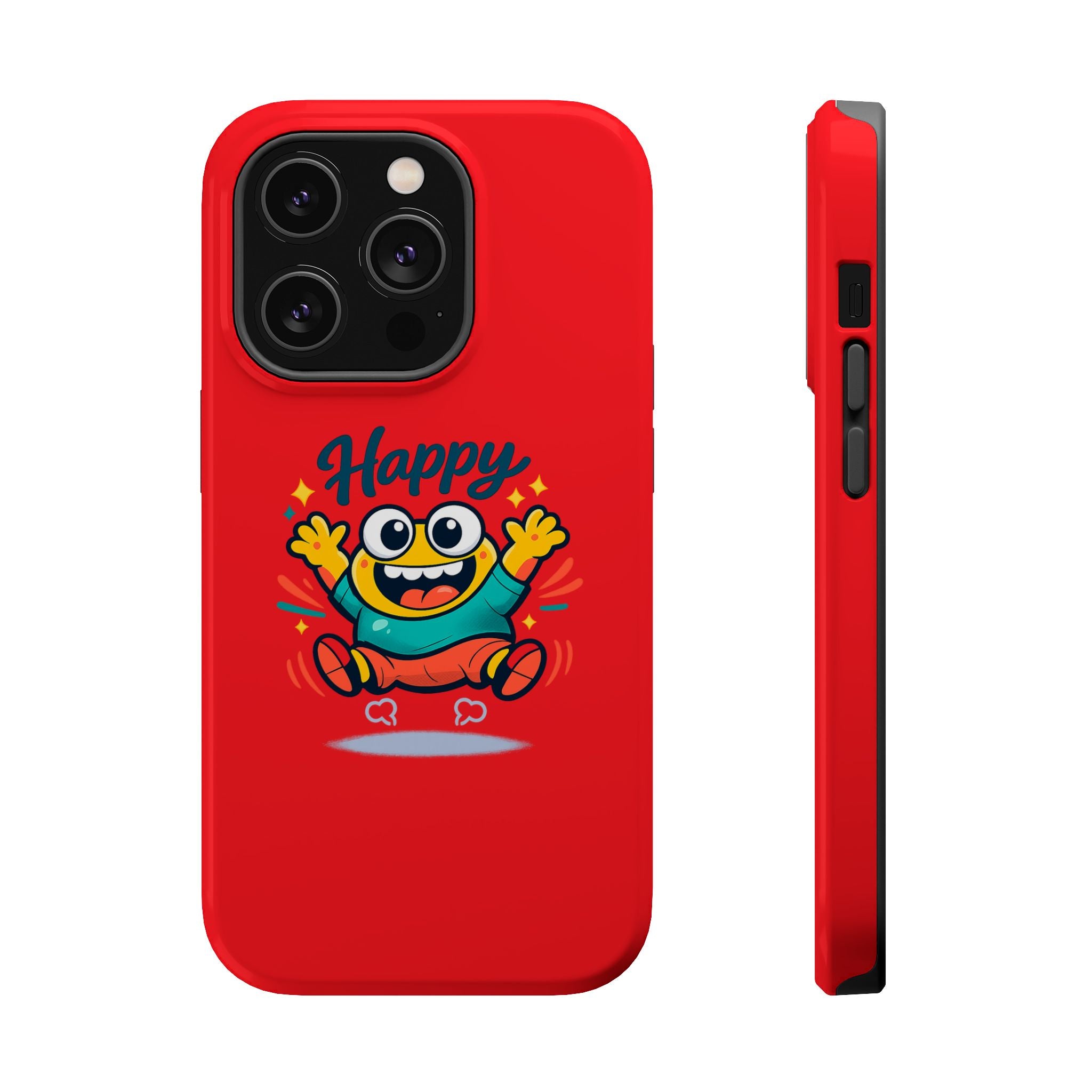 Happy Monster Magnetic Impact-Resistant Phone Case