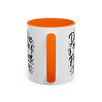 Discipline Today Leads to Freedom Tomorrow Accent Coffee Mug — Motivational Inspirational Quote