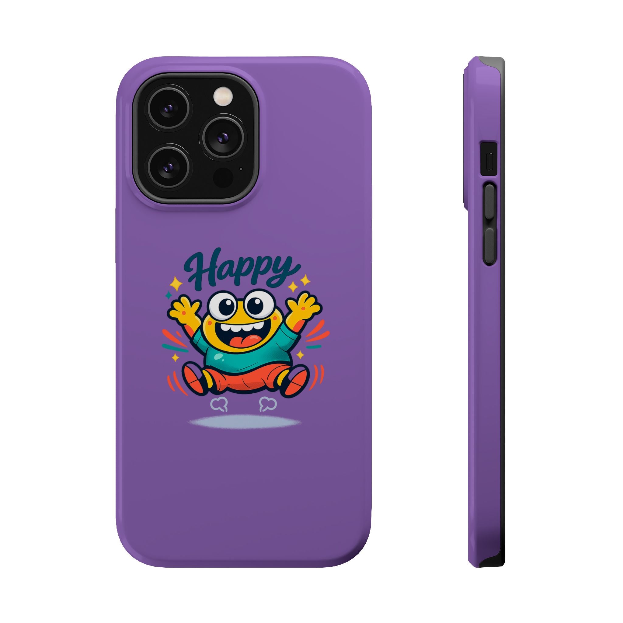 Happy Monster Magnetic Impact-Resistant Phone Case