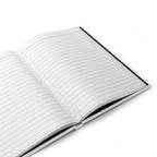 Hardcover Journal — "One Game One World" Soccer Fan Personalized Notebook