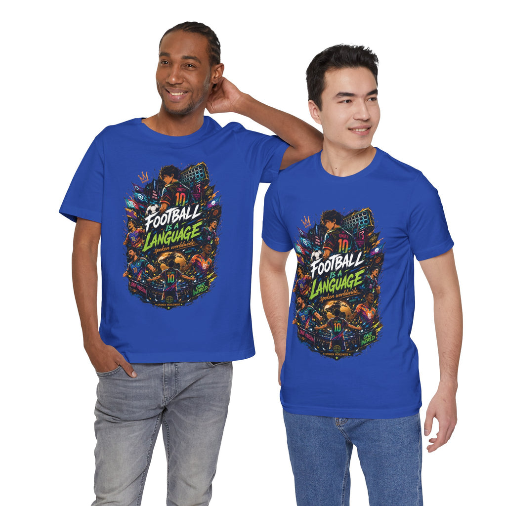 Football Is a Language Graphic T Shirt