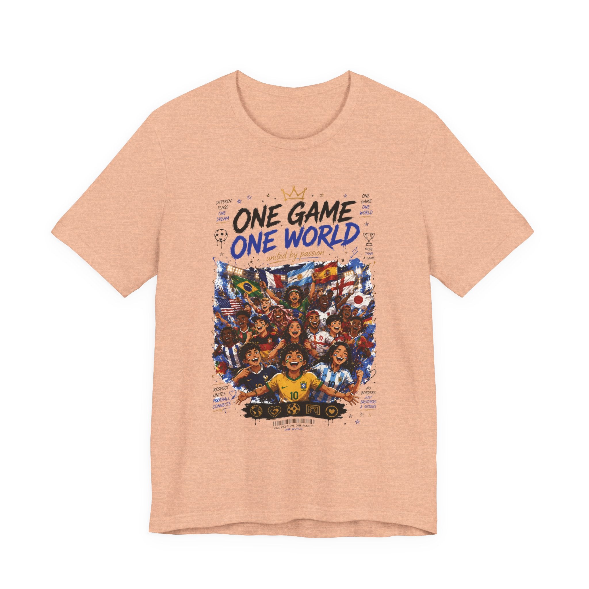 One Game One World Soccer T-Shirt