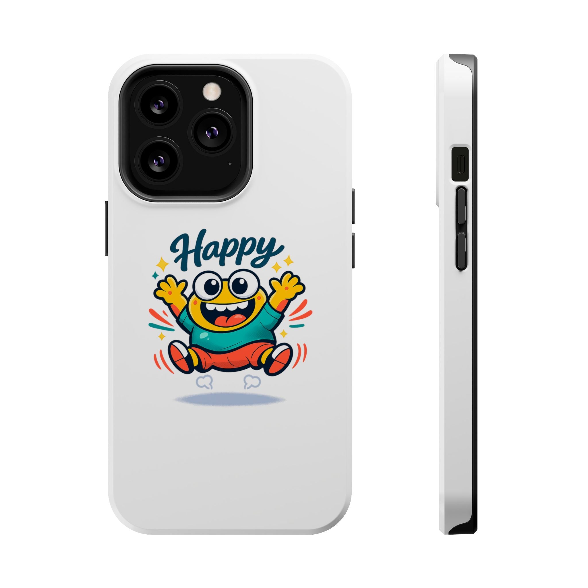 Happy Monster Magnetic Impact-Resistant Phone Case