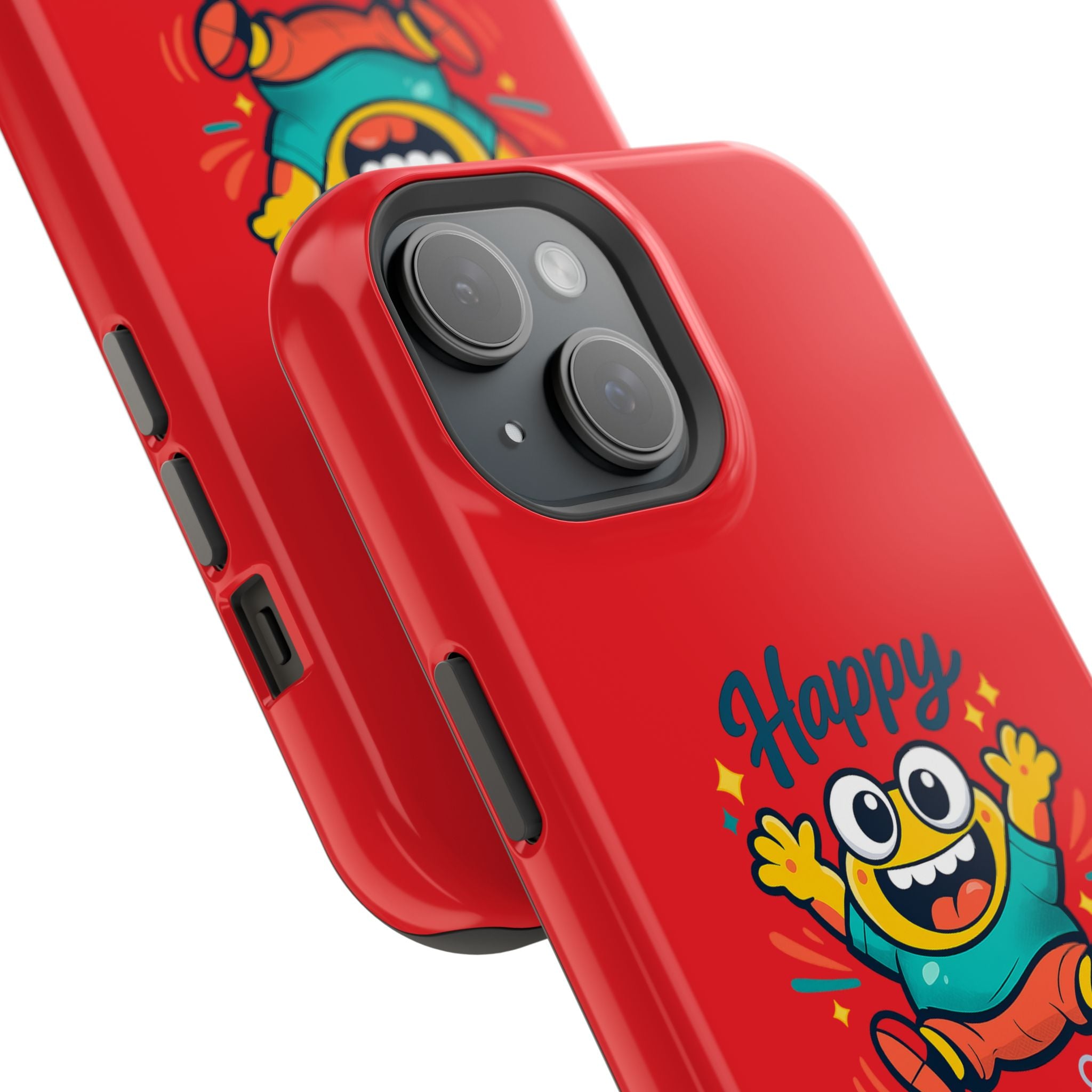 Happy Monster Magnetic Impact-Resistant Phone Case