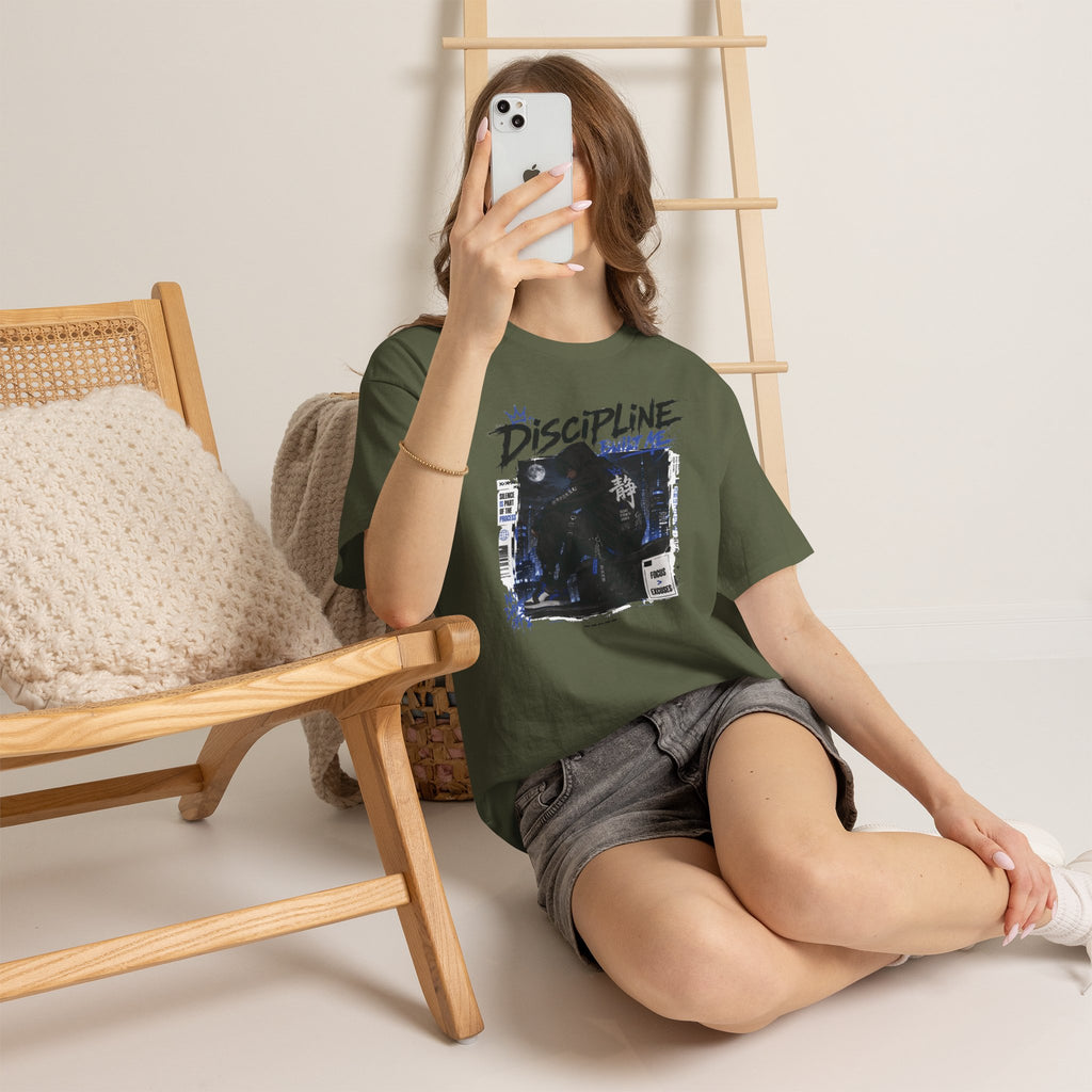 Discipline Built Me Anime Streetwear T Shirt