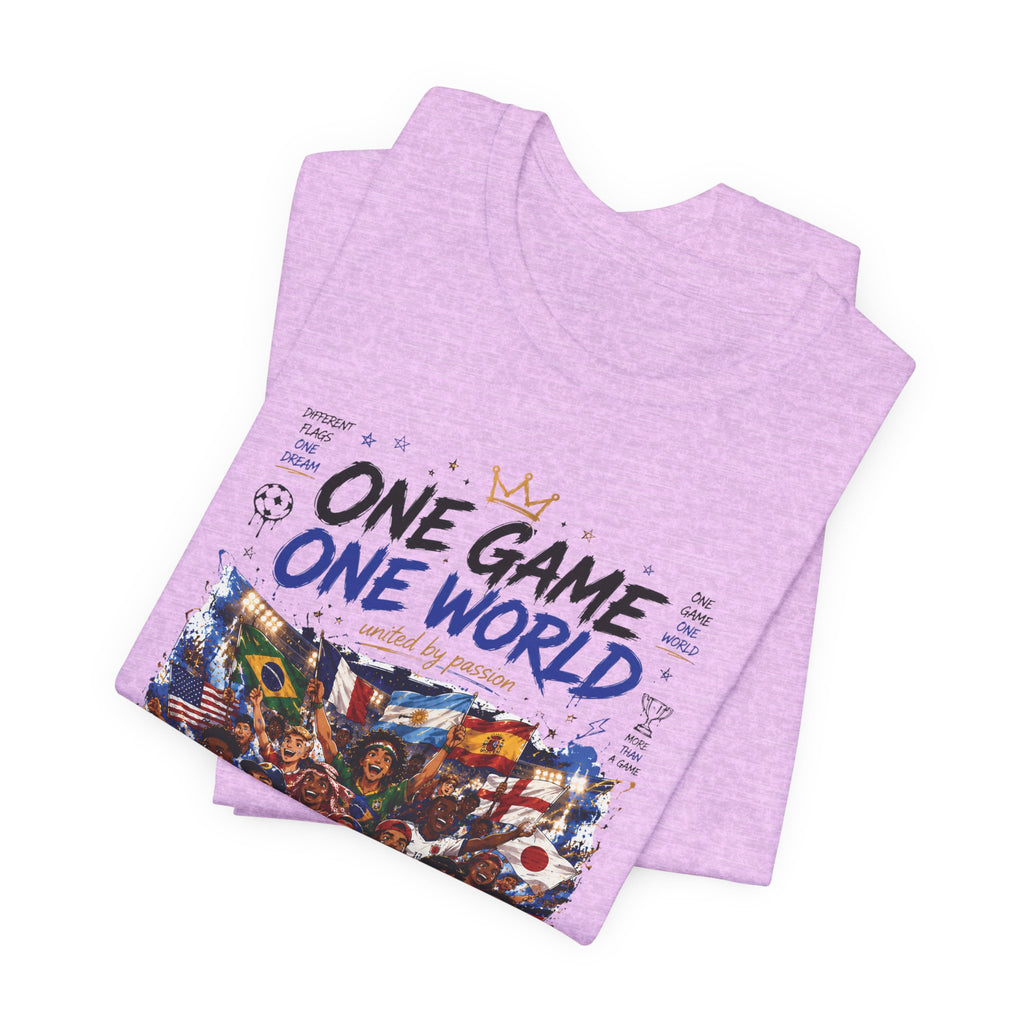 One Game One World Soccer T-Shirt