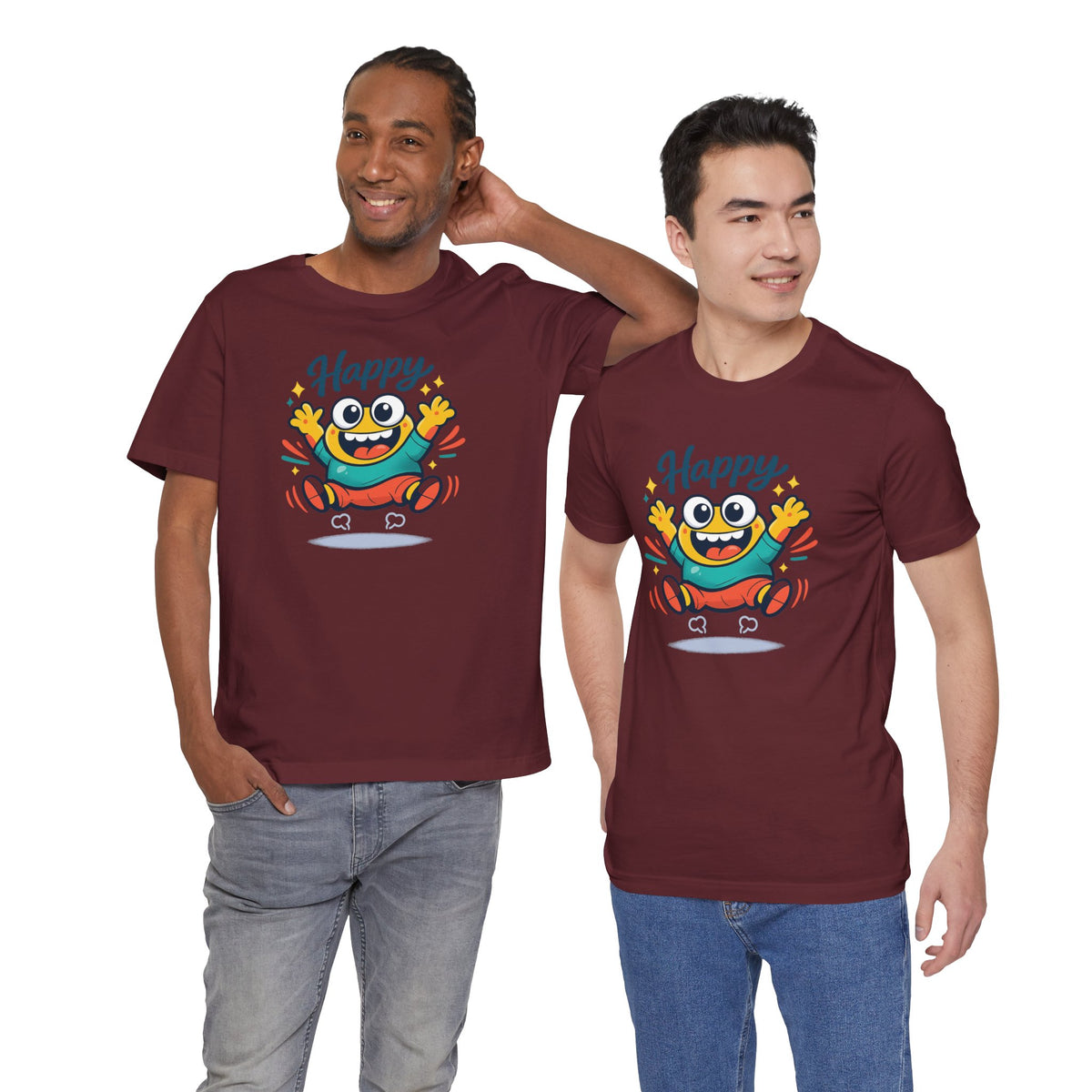 Happy Mood Blob T Shirt Cute Kawaii Graphic Tee