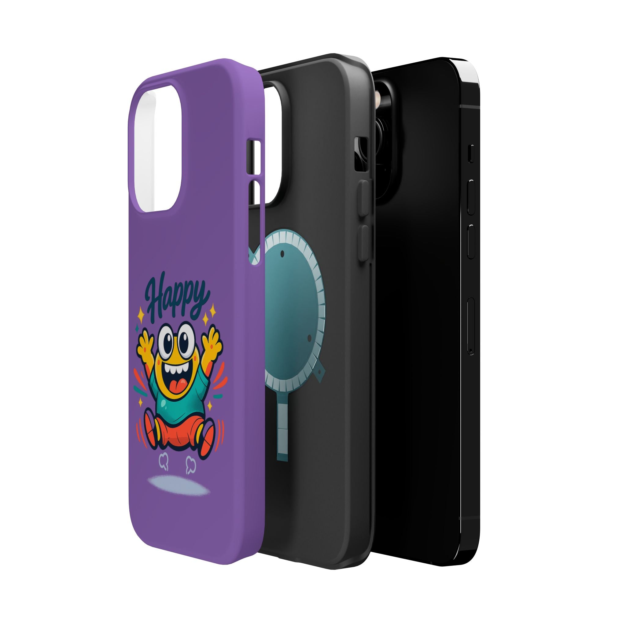 Happy Monster Magnetic Impact-Resistant Phone Case