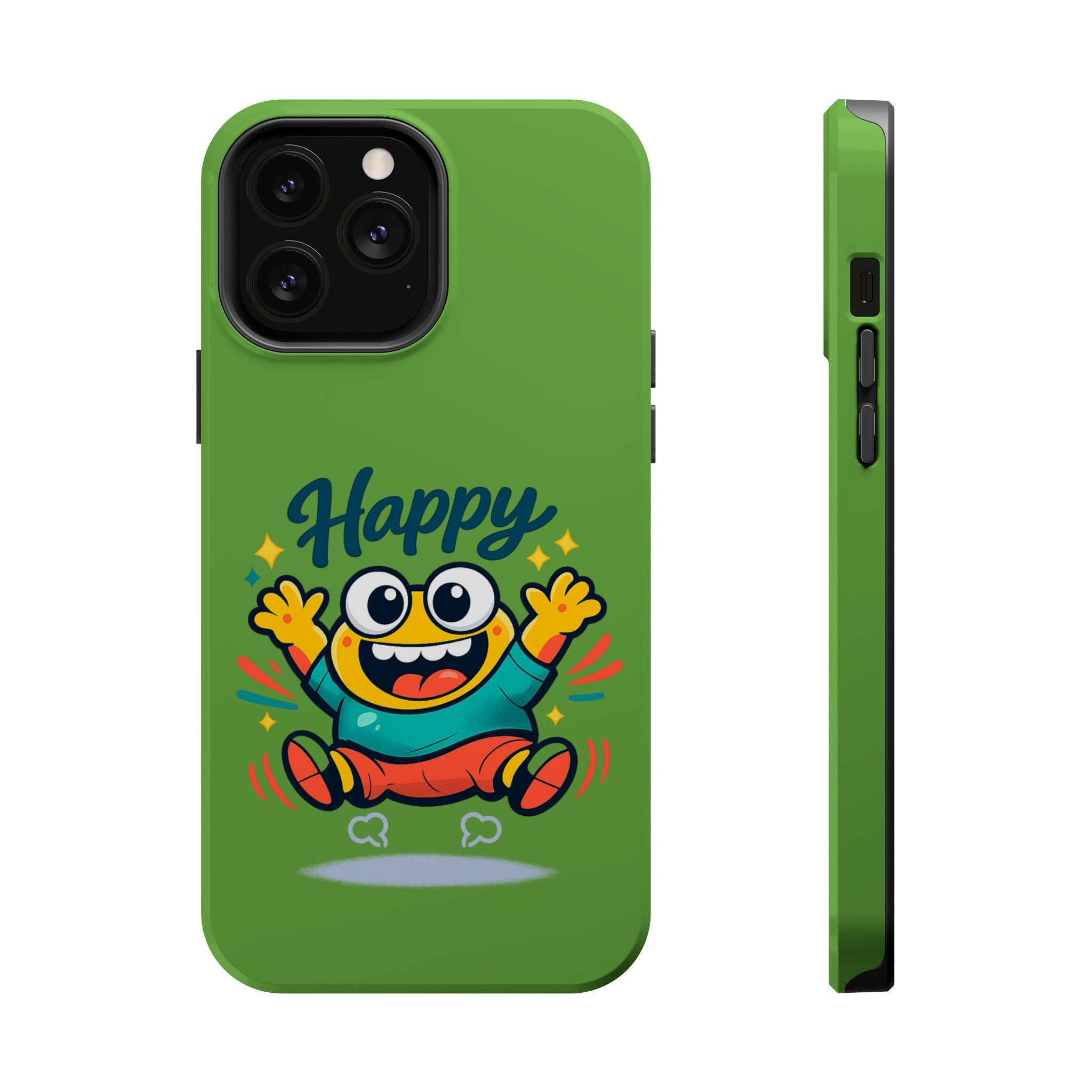 Happy Monster Magnetic Impact-Resistant Phone Case