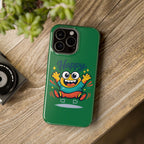Happy Monster Magnetic Protective Phone Case Green