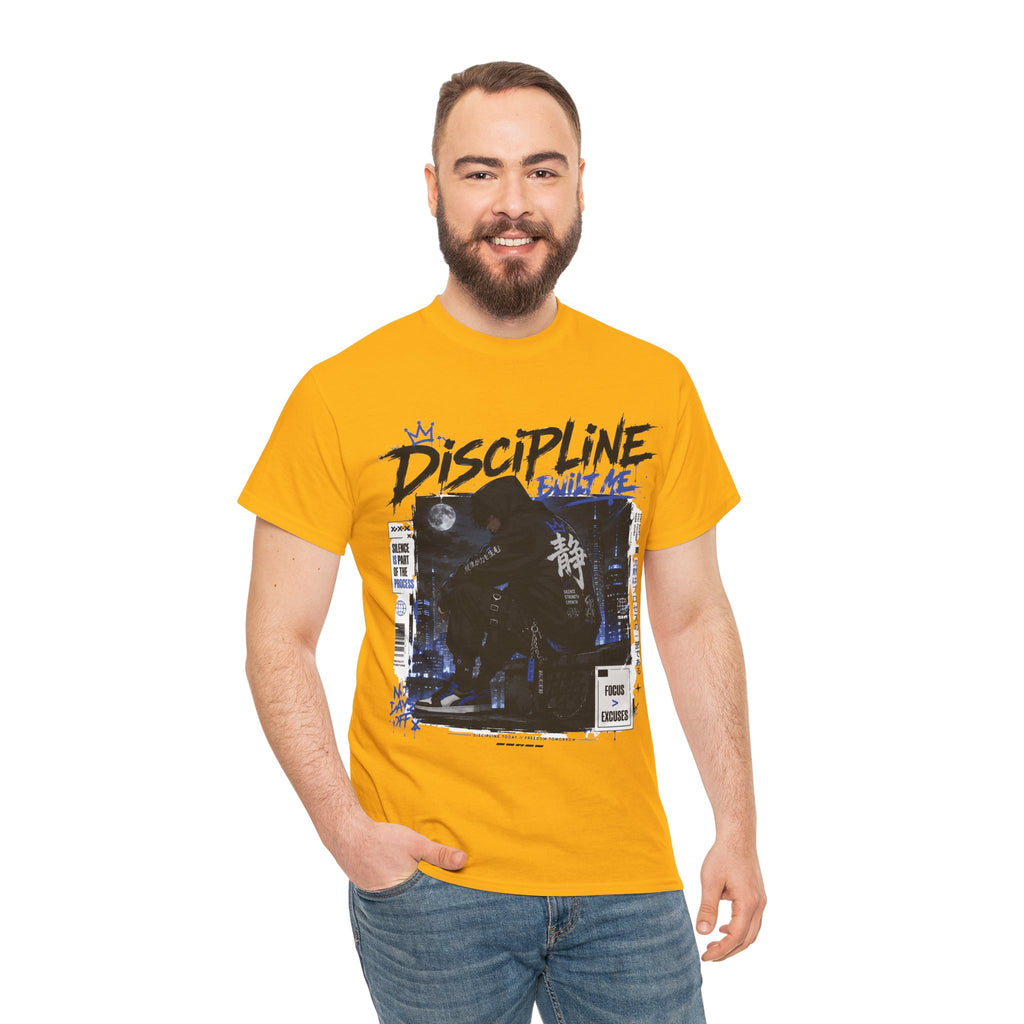 Discipline Built Me Anime Streetwear T Shirt