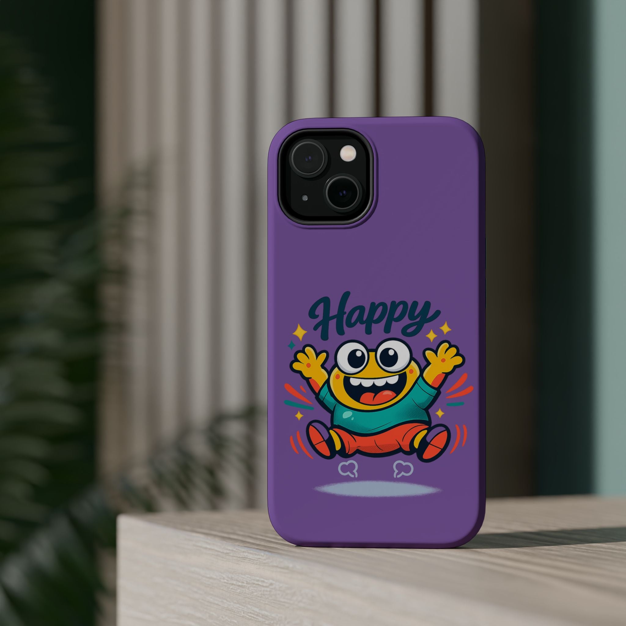 Happy Monster Magnetic Impact-Resistant Phone Case