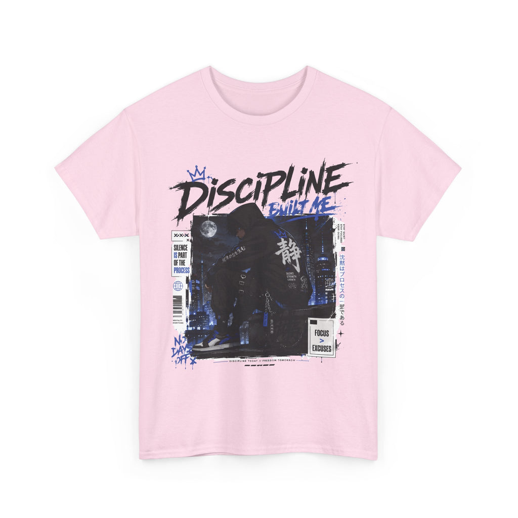 Discipline Built Me Anime Streetwear T Shirt