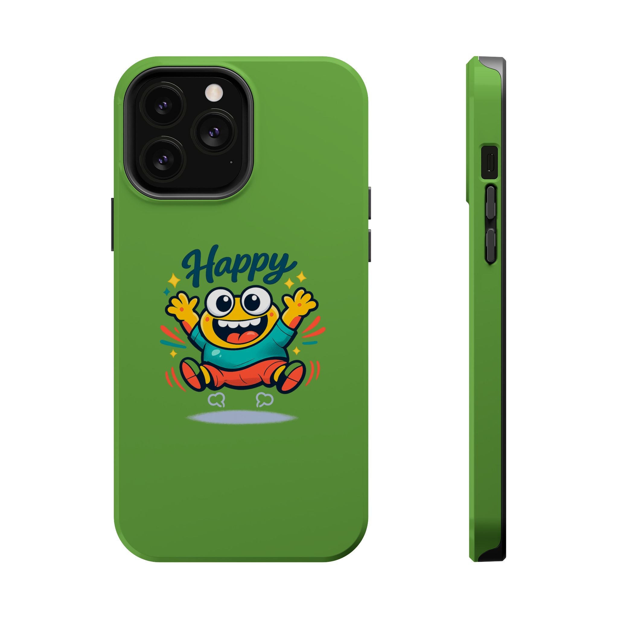 Happy Monster Magnetic Impact-Resistant Phone Case
