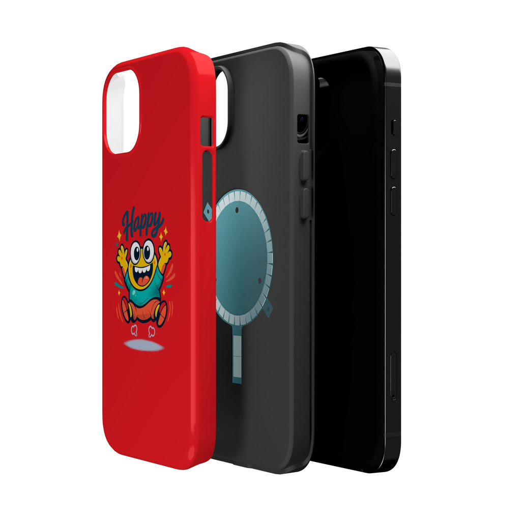 Happy Monster Magnetic Impact-Resistant Phone Case