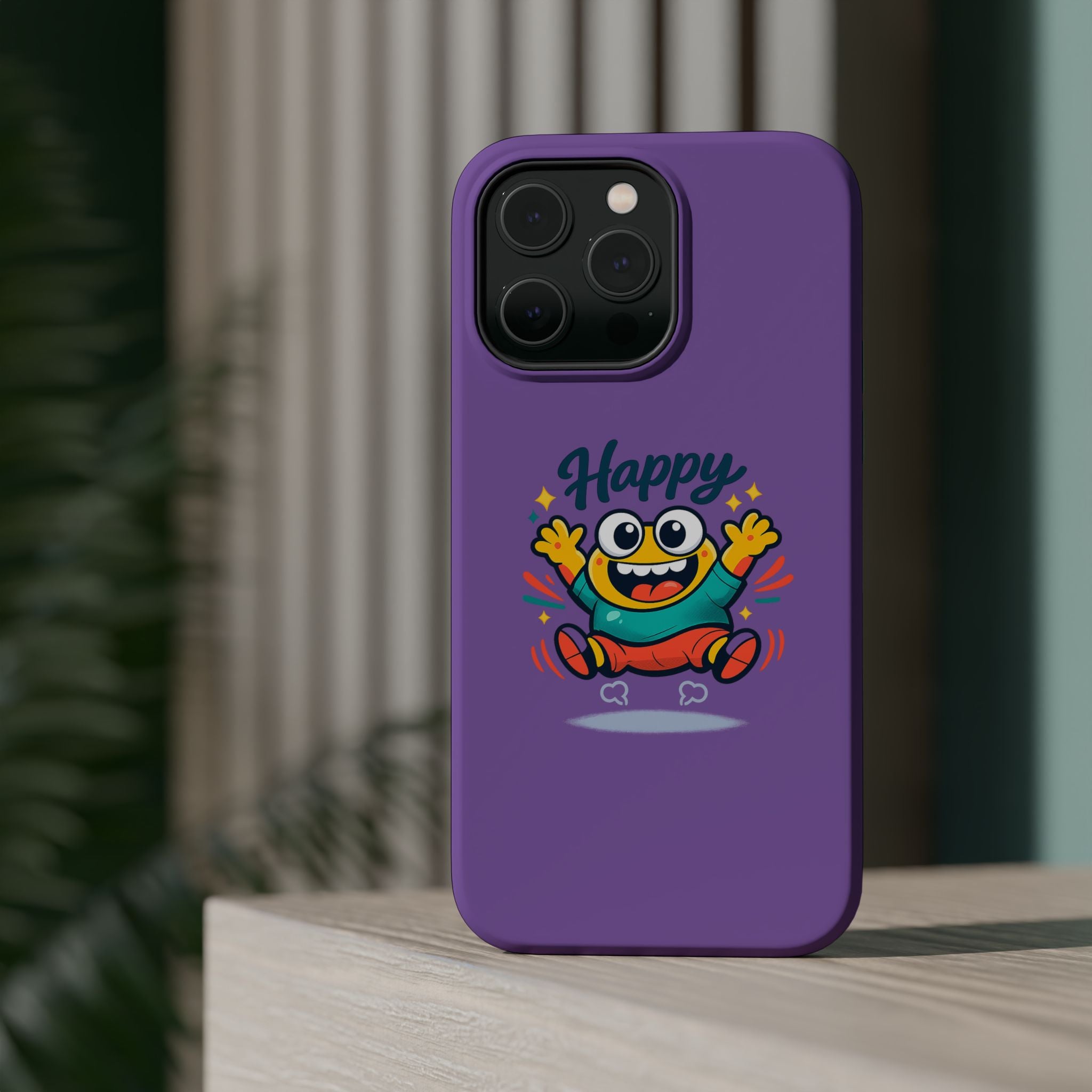 Happy Monster Magnetic Impact-Resistant Phone Case