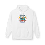 Happy Blob Graphic Hoodie – Cute Cartoon 'Happy' Pullover