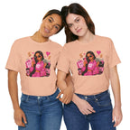 Boss Babe Pink Fashion Tee — Women’s Glam Money & Shopping Graphic Shirt