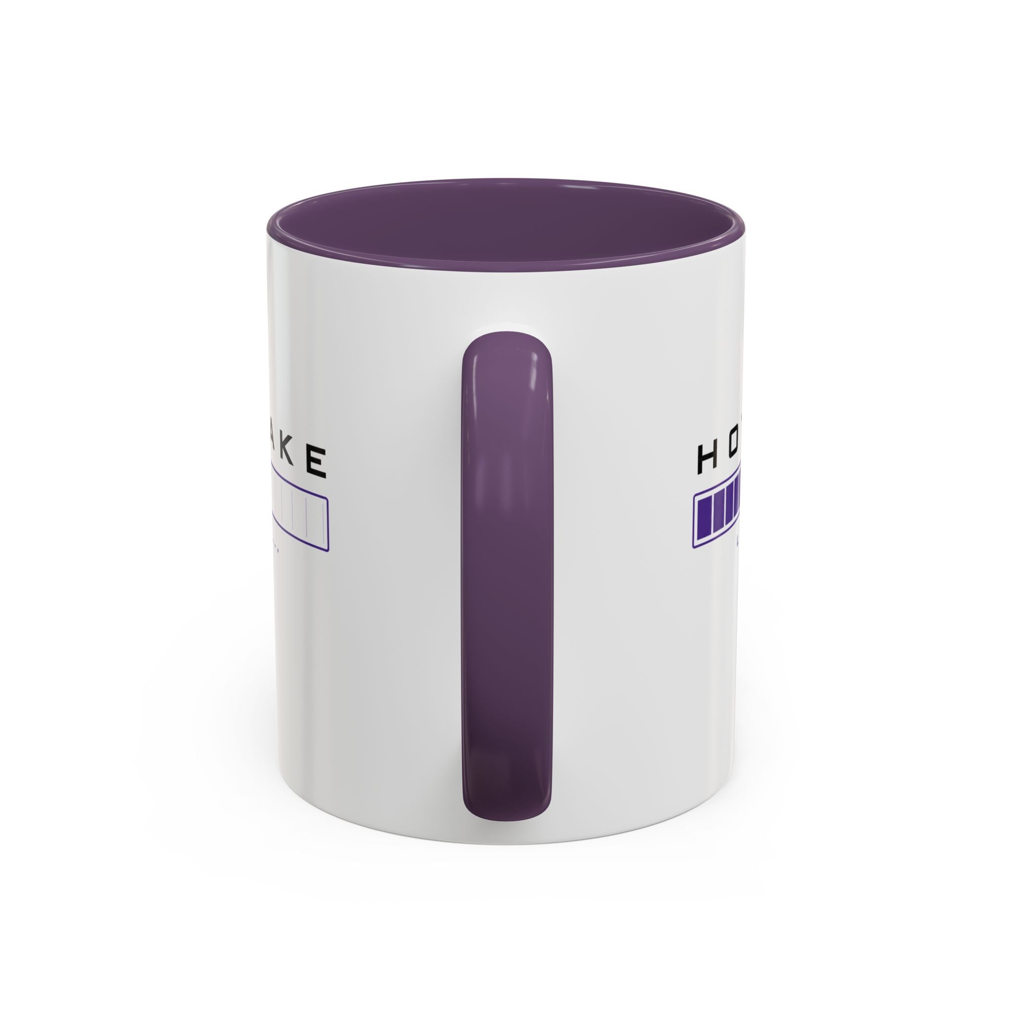 Accent Coffee Mug — "Hot Take Loading" Progress Bar Coffee Mug