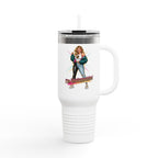 I'm Unstoppable Retro 40oz Insulated Travel Mug