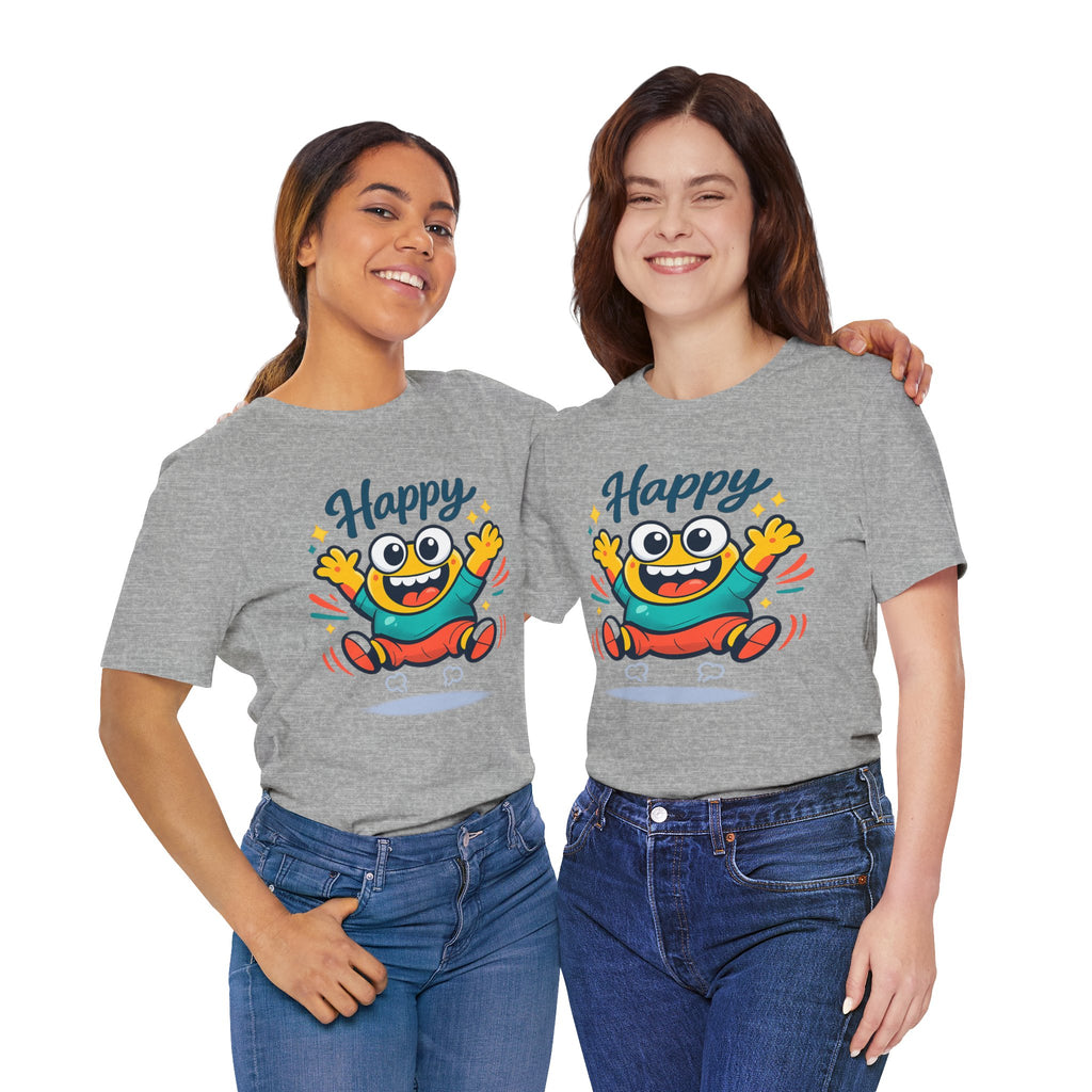 Happy Mood Blob T Shirt Cute Kawaii Graphic Tee