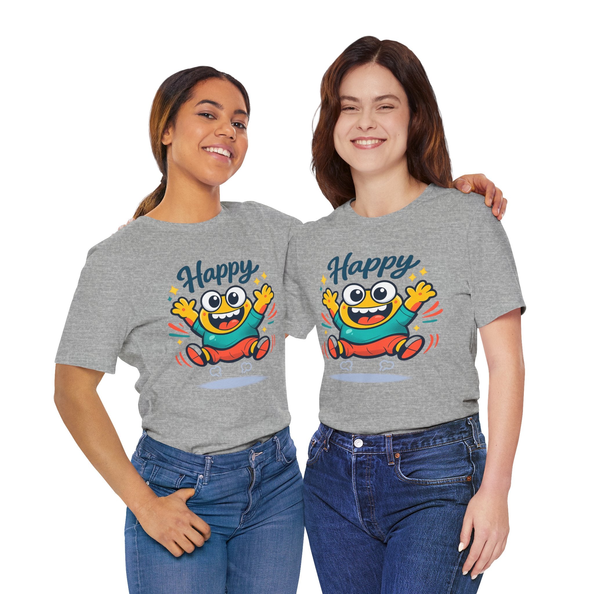 Happy Mood Blob T Shirt Cute Kawaii Graphic Tee