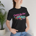 Catch the Fire Vintage Muscle Car Graphic T Shirt