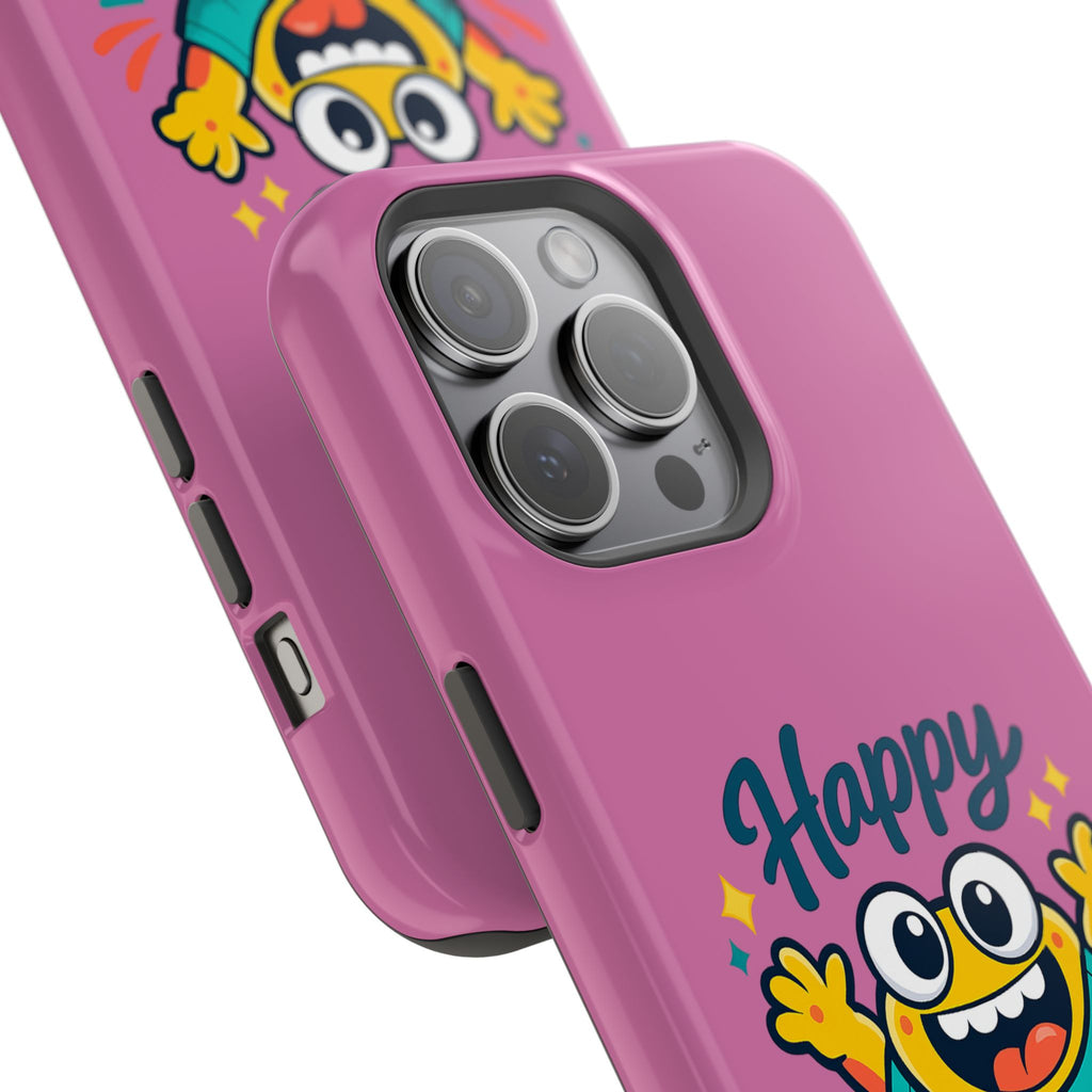 Happy Monster Magnetic Impact-Resistant Phone Case